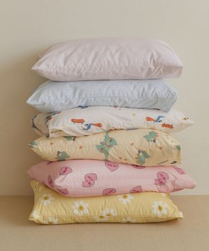 선데이슈슈 알러지케어 실크코튼필 키즈 베개커버 6종