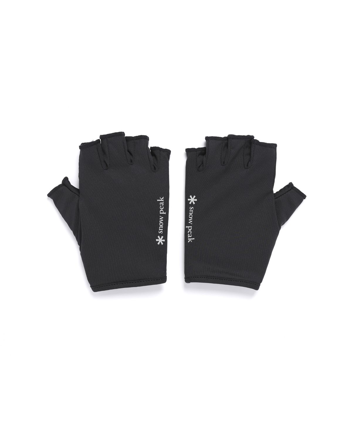 스노우피크 어패럴(SNOWPEAK APPAREL) UV 차단 냉감 반장갑 (S26ZUTGL61) Black
