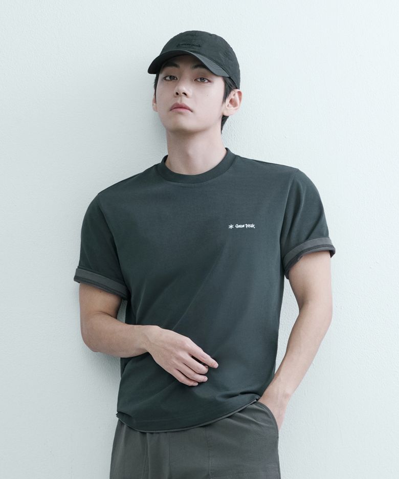에어로쿨 두들 그래픽 반팔 티셔츠 (S26MUFTS30) Dark Navy