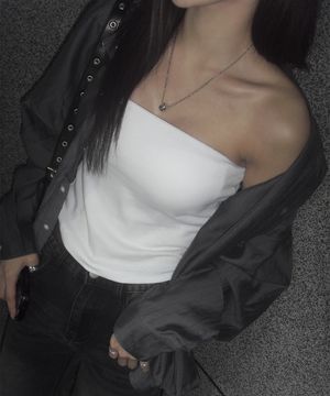 에센셜 캡 튜브탑