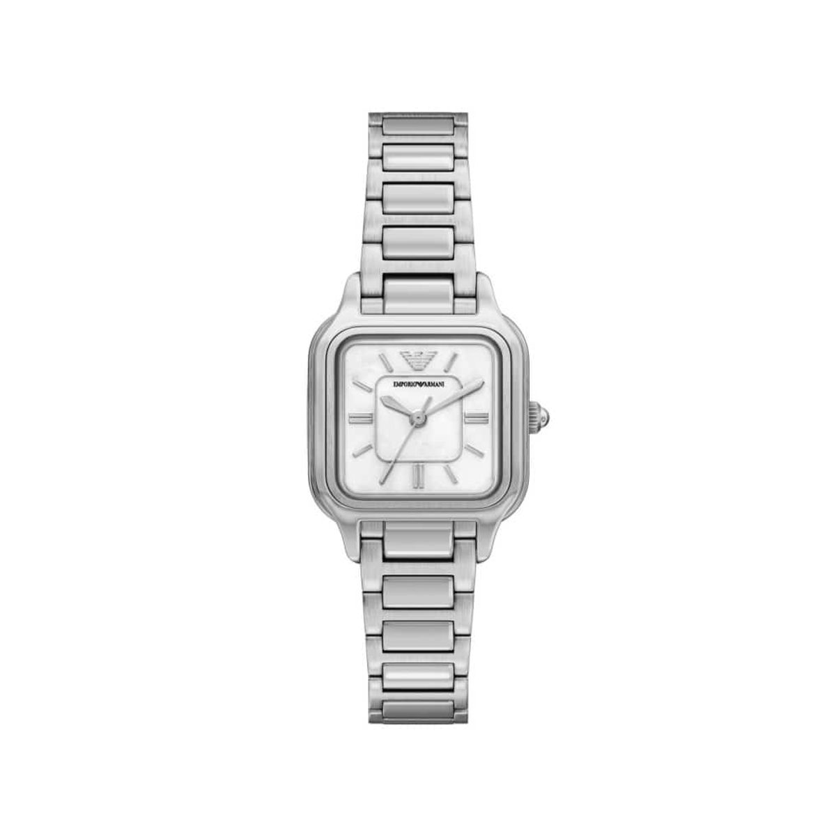 엠포리오 아르마니(EMPORIO ARMANI) AR11742 (Cecilia) 세실리아 자개 스퀘어 여성 메탈시계