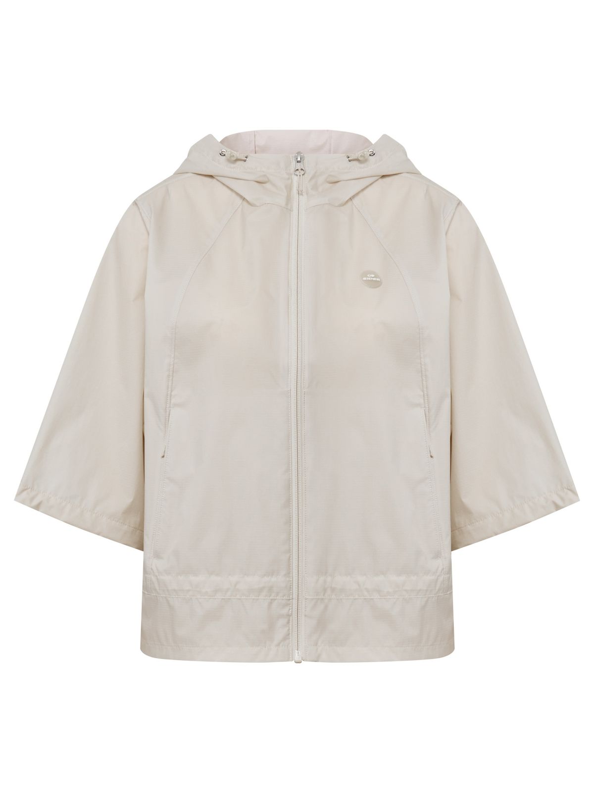 아이더(EIDER) SHEER (시어) 여성 3LAYER 숏 자켓_CREAM BEIGE