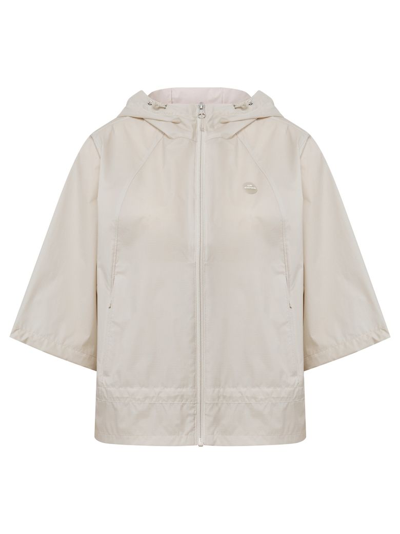 SHEER (시어) 여성 3LAYER 숏 자켓_CREAM BEIGE