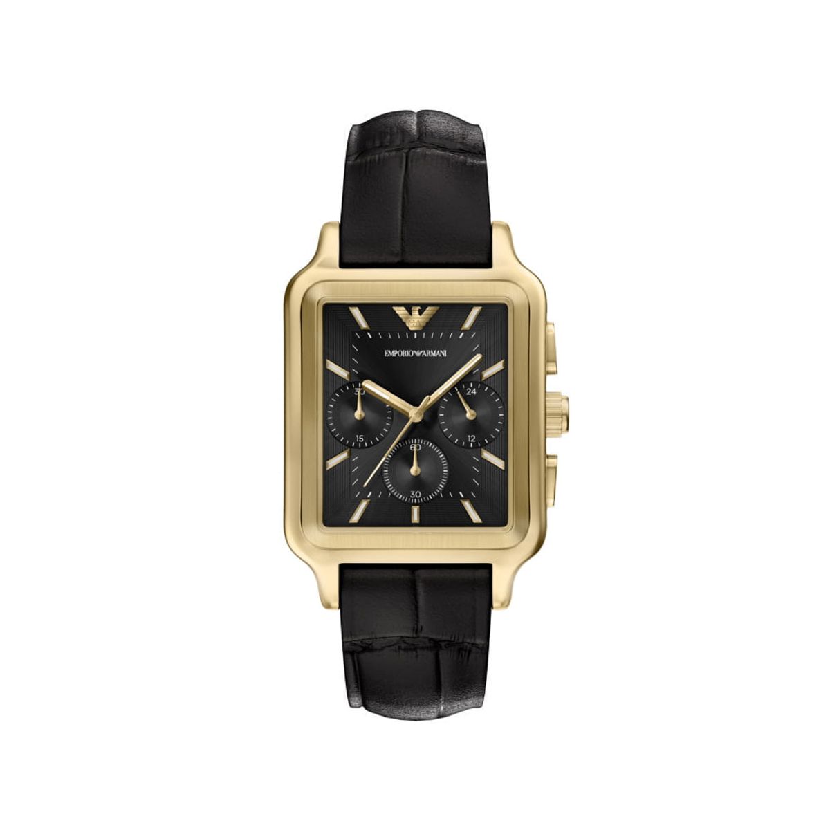 엠포리오 아르마니(EMPORIO ARMANI) AR11753 크로노그래프 스퀘어 남성 가죽시계