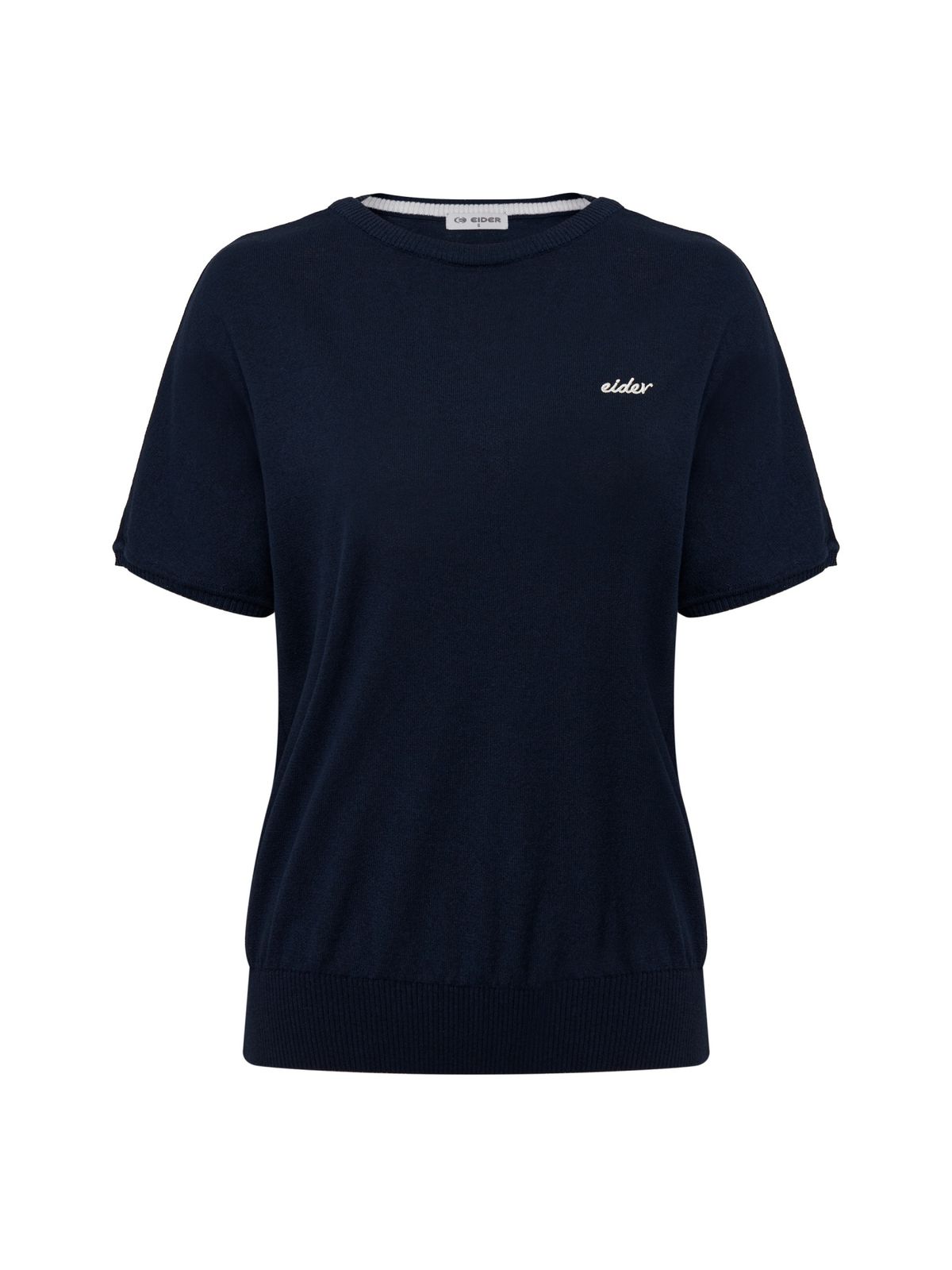 아이더(EIDER) ICE SWEATER (아이스 스웨터) 여성 반팔 라운드_Navy