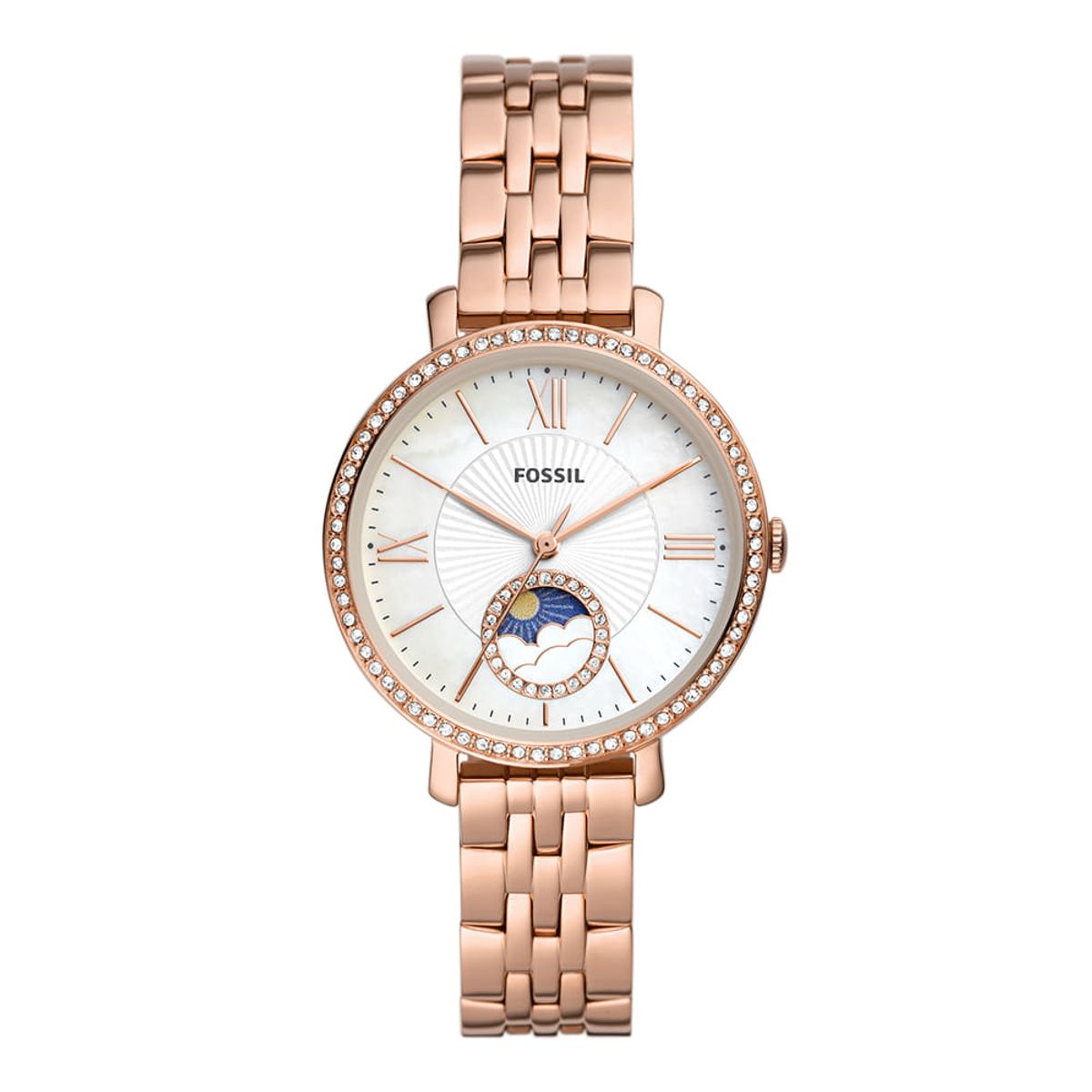 파슬(FOSSIL) ES5165 (Jacqueline) 재클린 문페이즈 여성 메탈시계