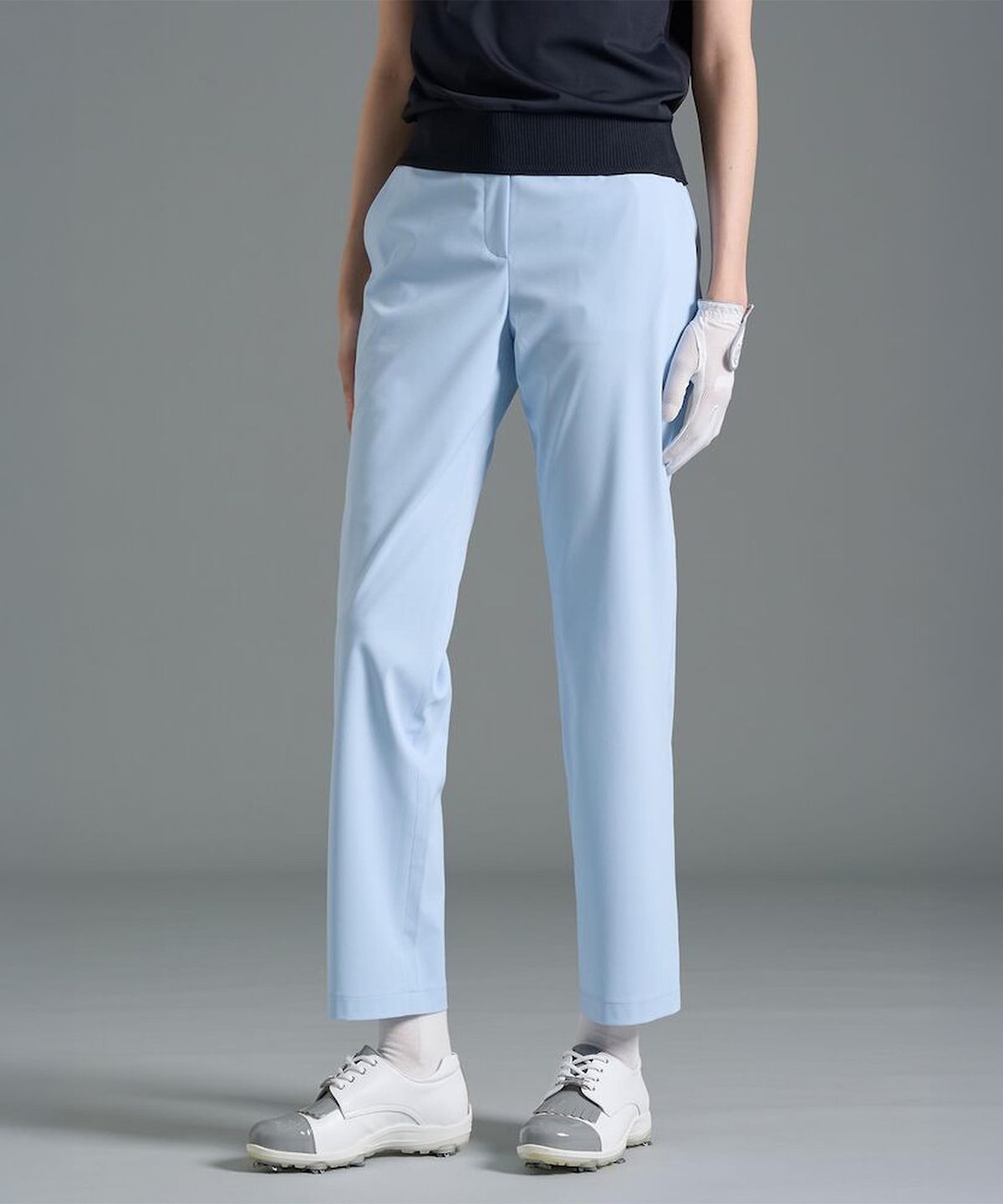 빈폴골프(BEANPOLE GOLF) 여성 해리티지 스트레이트 팬츠 - 스카이 블루