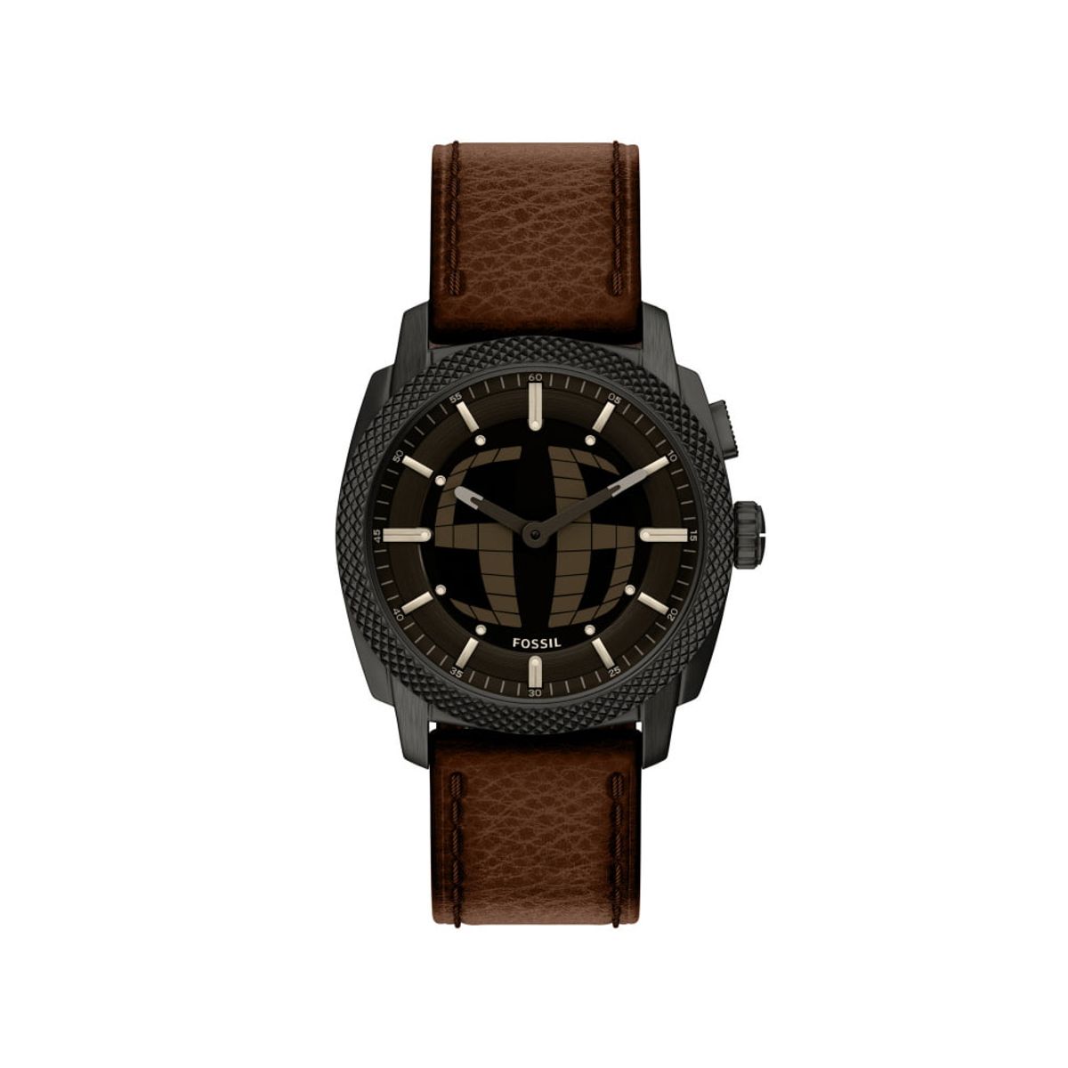 파슬(FOSSIL) FS6165 (Machine) 머신 아날로그 디지털 남성 가죽시계
