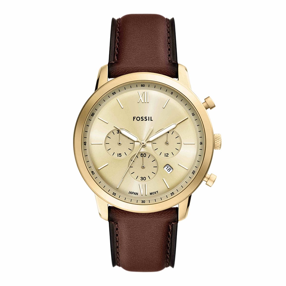 파슬(FOSSIL) FS6113 (Neutra) 뉴트라 크로노그래프 남성 가죽시계