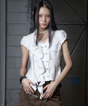 Mili Grunge Blouse (WHITE)