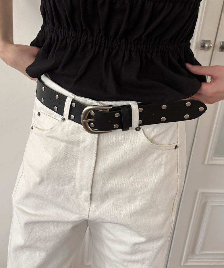 Elin stud belt (black)