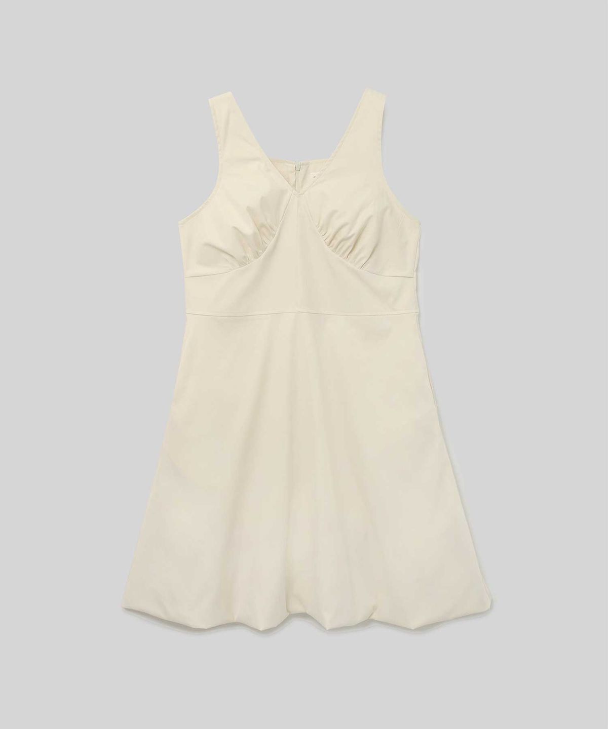 스튜디오 솔트(STUDIO SALT) 바니셔링 드레스_크림