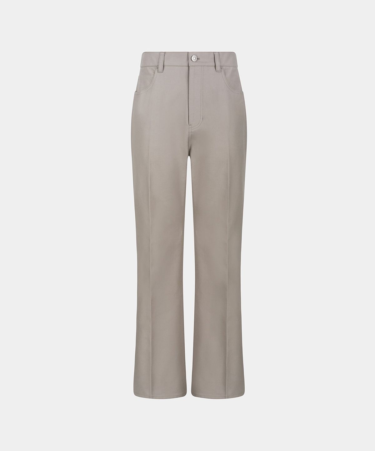 노이스(NOICE) TRUCKER FLARED PANTS - SEPIA