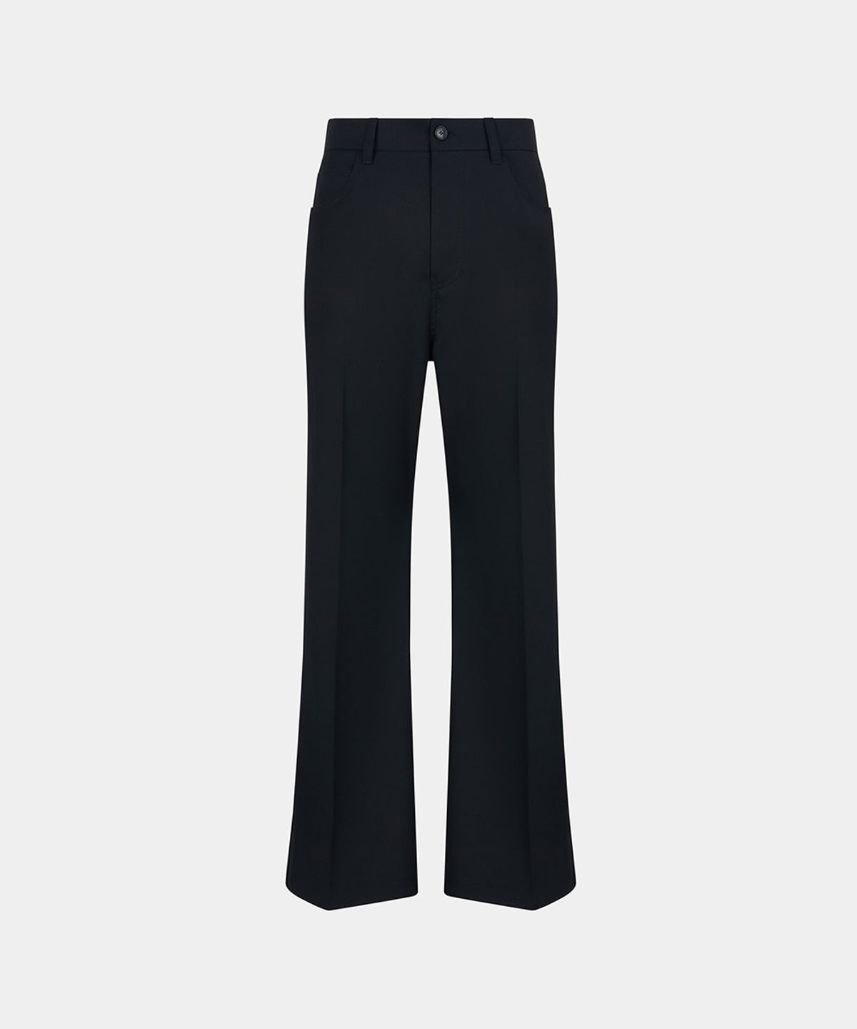 노이스(NOICE) TAILORED FLARED PANTS - BLACK