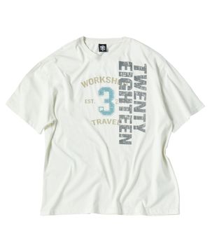 제네시스 피그먼트 반팔티 크림