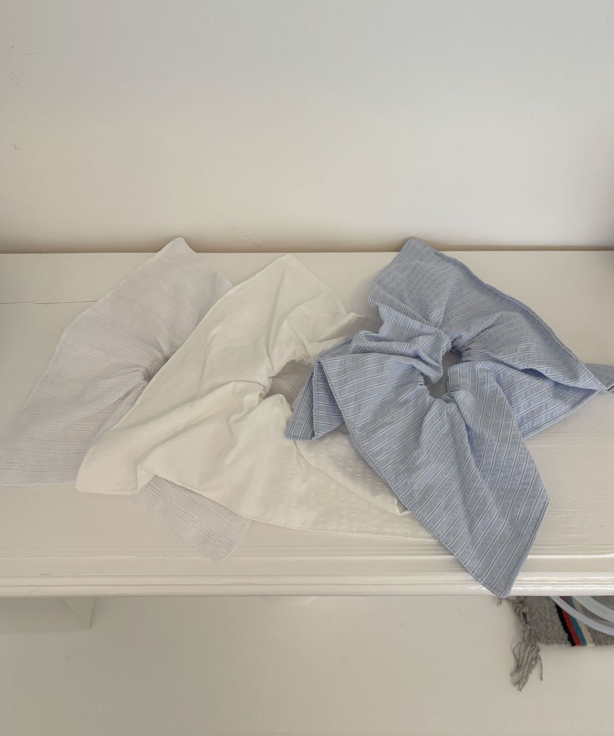 딜라이디(DELIDI) Airy square scrunch (3type)