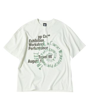 헬릭스 피그먼트 반팔티 크림