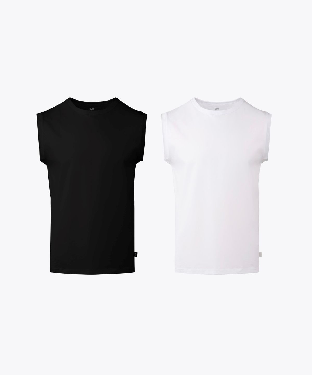 리 바디웨어(LEE BODYWEAR) 에센셜 코튼 머슬 남성 런닝 티셔츠_2Colors