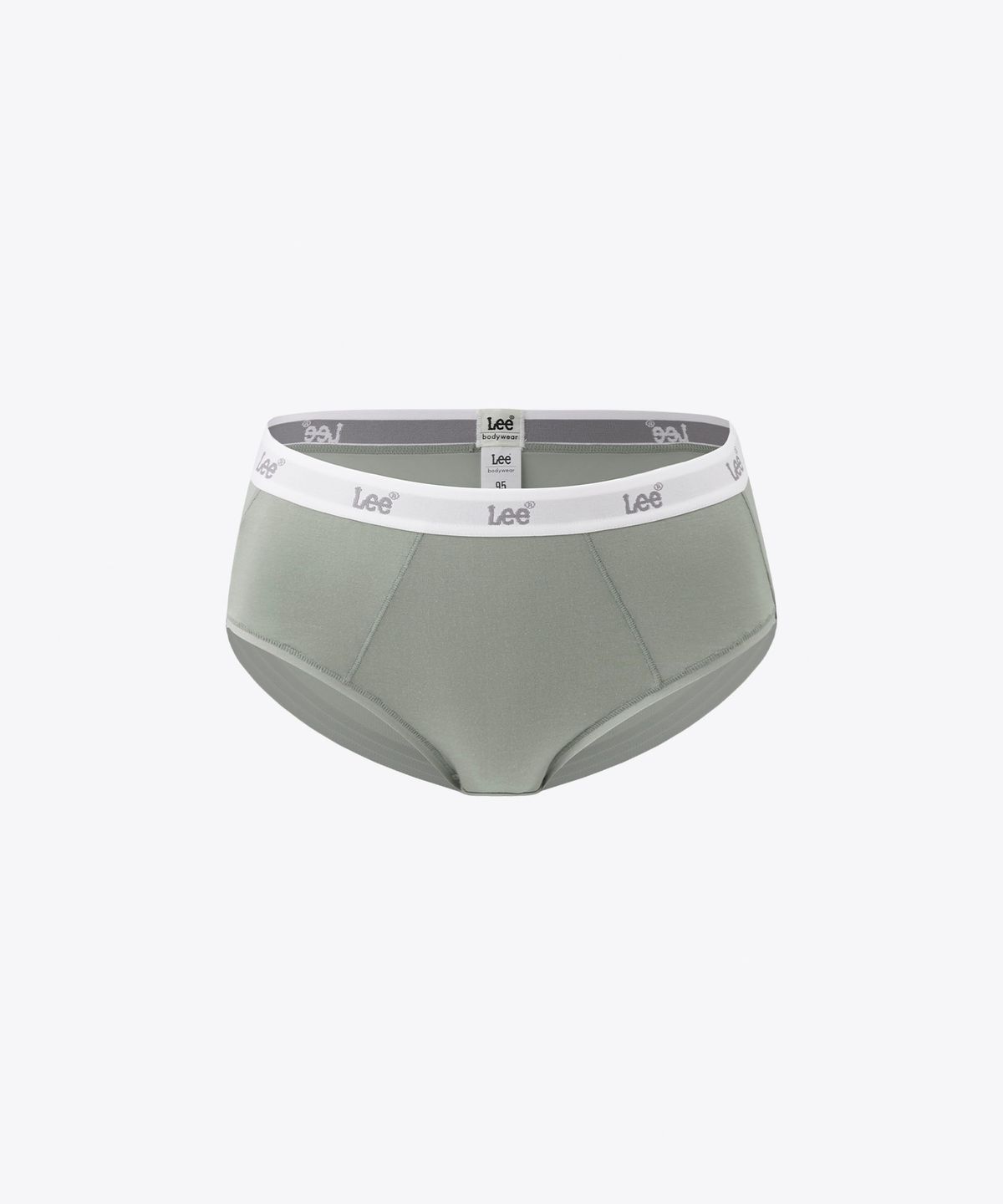 리 바디웨어(LEE BODYWEAR) 에센셜 모달 스판 헴브리프_카키