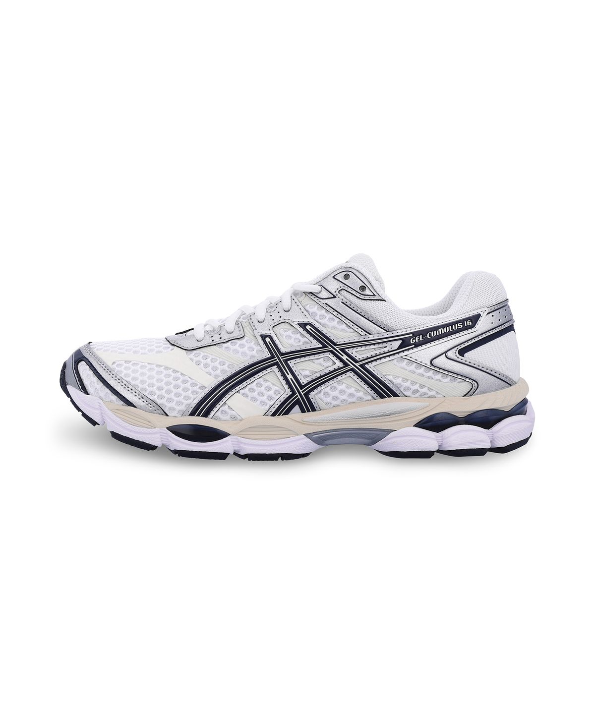 아식스(ASICS) 젤-큐뮬러스 16 - 화이트:미드나이트 / 1203A733-103