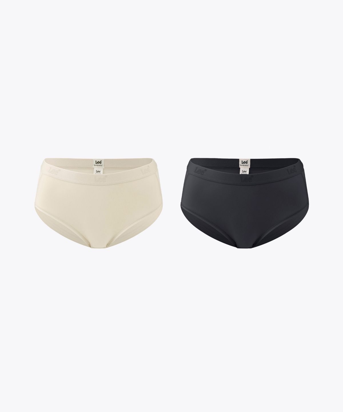 리 바디웨어(LEE BODYWEAR) 럭스 실키 터치 헴 브리프_2Colors