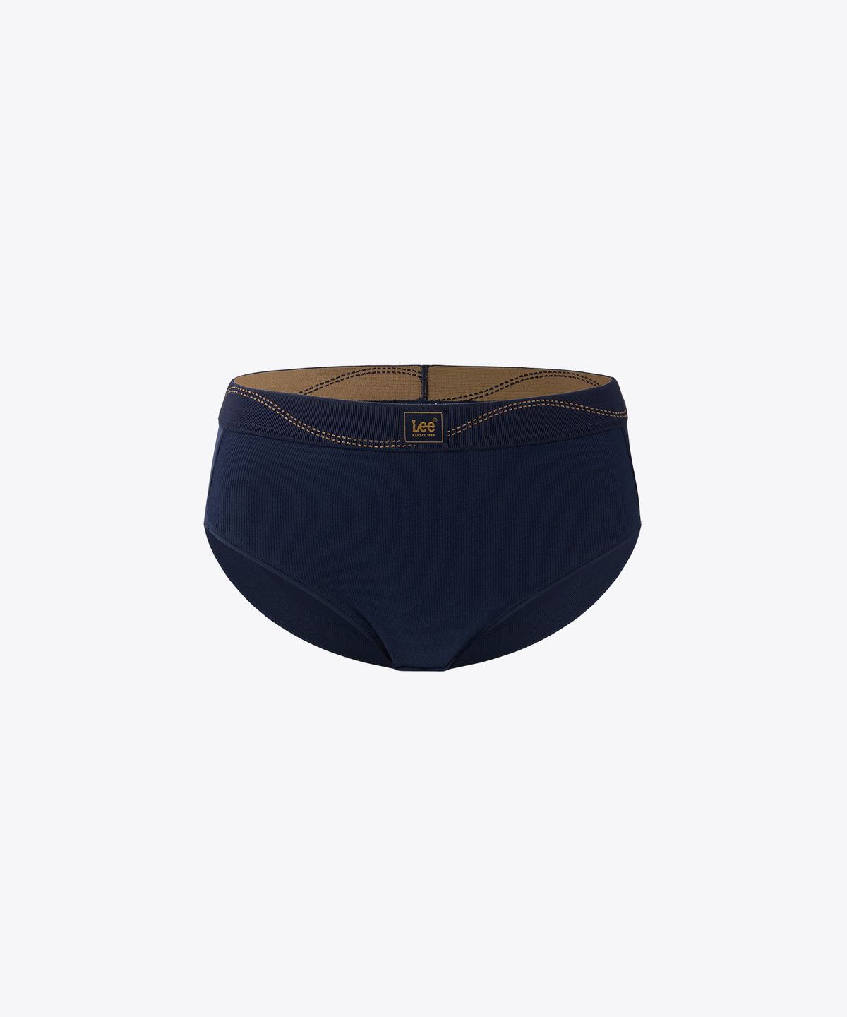 리 바디웨어(LEE BODYWEAR) 시그니처 레이지 에스 헴 브리프_네이비