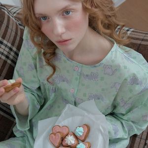 [80수고밀도면] Lucky Flower잠옷