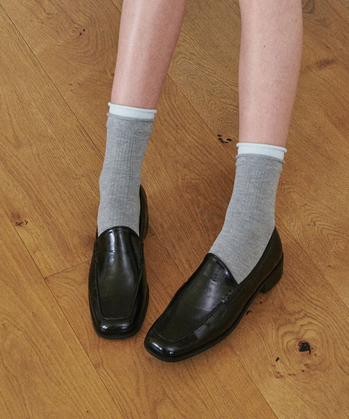 에이티티(ATT) Classic Square-Toe Loafers (att1501)