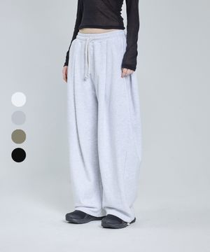 [사계절or기모or여름버전] 87-STAN273 멀티턱 와이드 루즈핏 스웻팬츠 (4color)