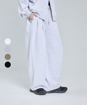 [사계절or기모or여름버전] 87-STAN281 투턱 와이드 루즈핏 스웻팬츠 (4color)