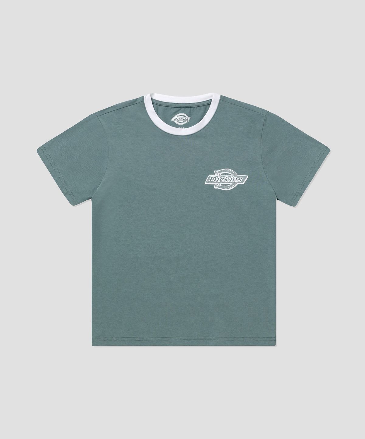 디키즈(DICKIES) 플레인빌 링거 티셔츠 Stormy Sea