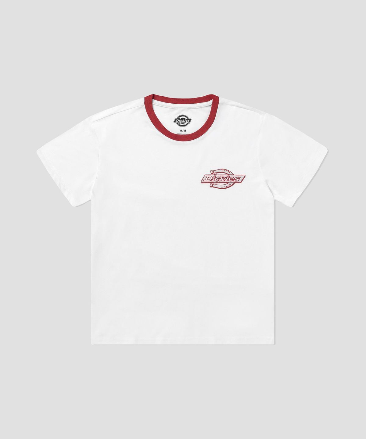 디키즈(DICKIES) 플레인빌 링거 티셔츠 White