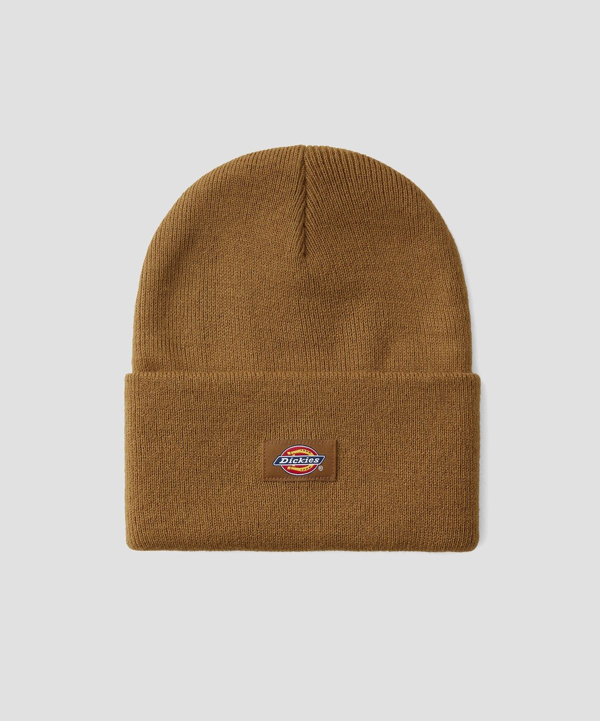 디키즈(DICKIES) 플래그 톨 커프 비니 Brown