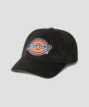 빅로고 워시드 볼캡 Dyed Camo