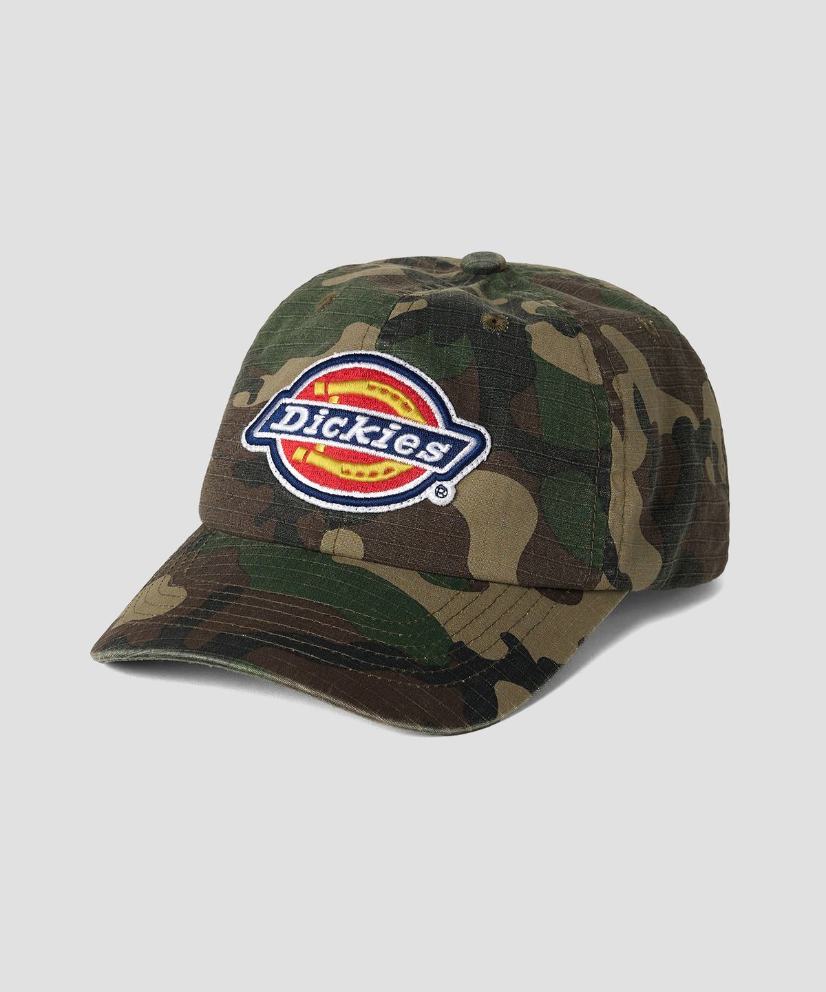디키즈(DICKIES) 빅로고 워시드 볼캡 Camo