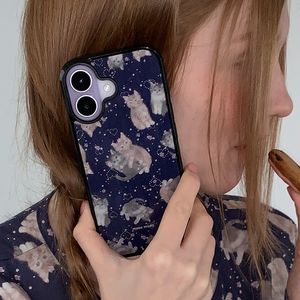 midnight cherryblossom kitty (bumper) 휴대폰케이스