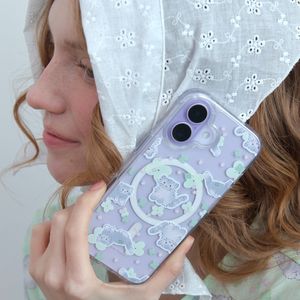 Lucky Flower (clear) 맥세이프 휴대폰케이스