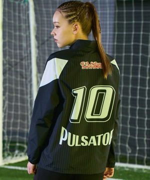 풋볼 나이트론 하프집업 블랙 GA6542 BK