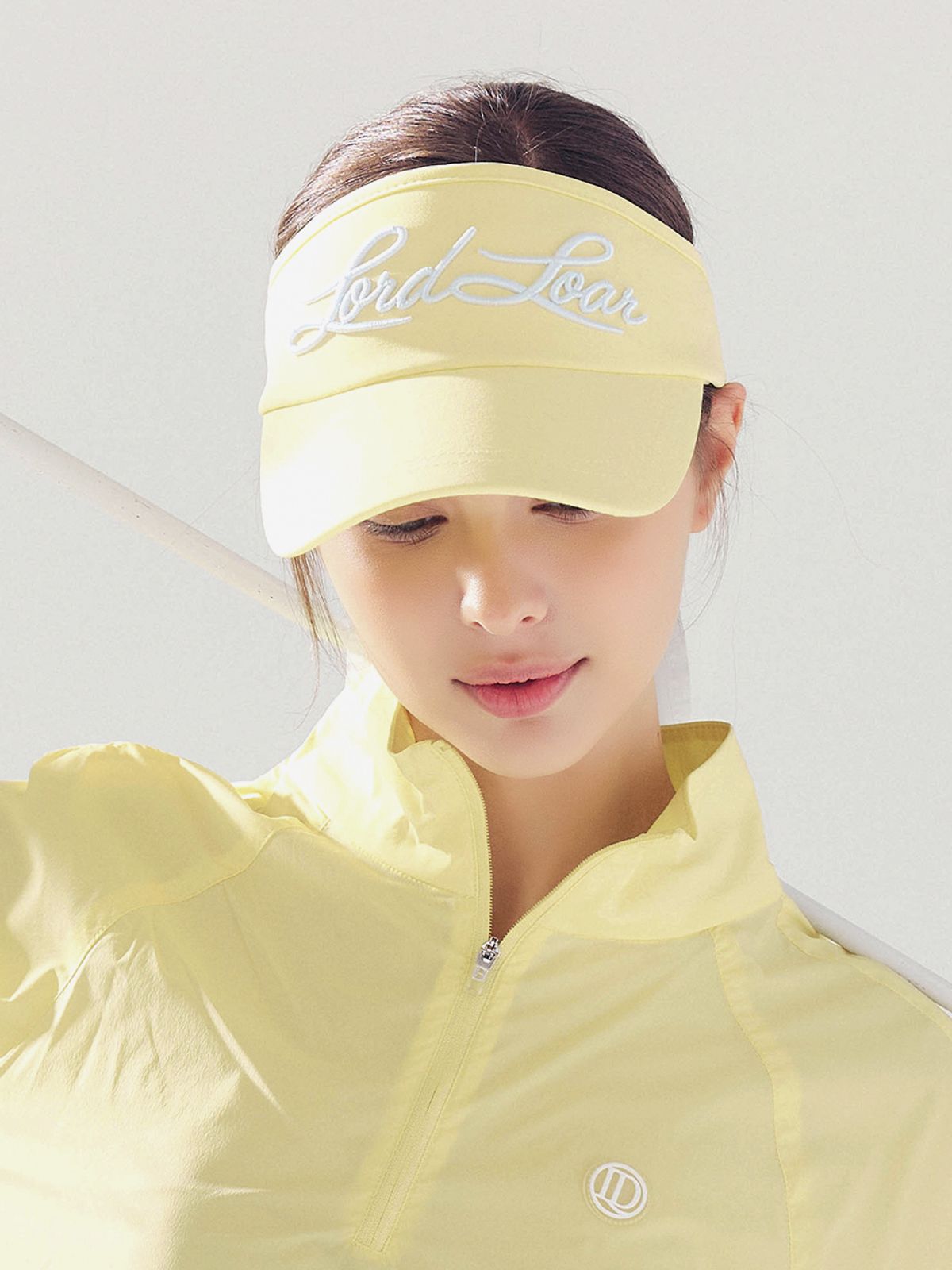 로드로아르(LORDLOAR) 프릴 썬바이저 YELLOW