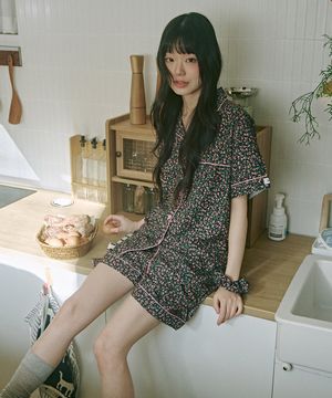 클로즈 여성 반팔 파자마세트