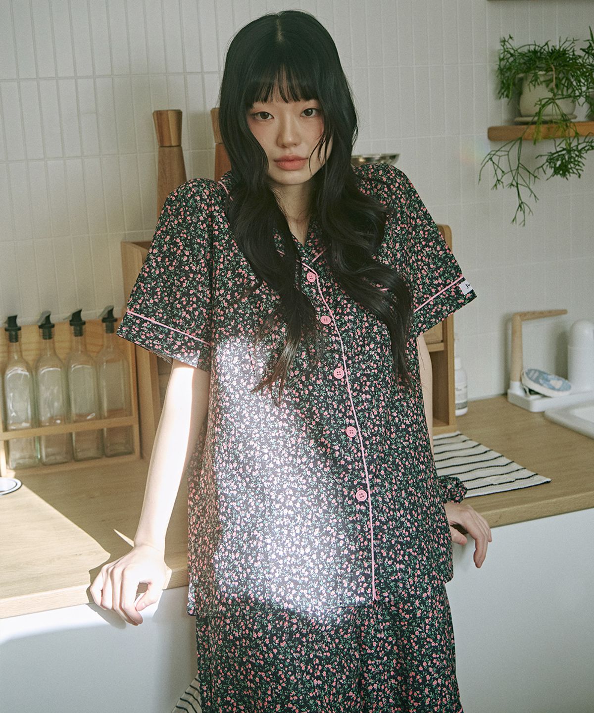 주디앤(JUDYN) [2PACK] 클로즈 여성 반팔 파자마세트
