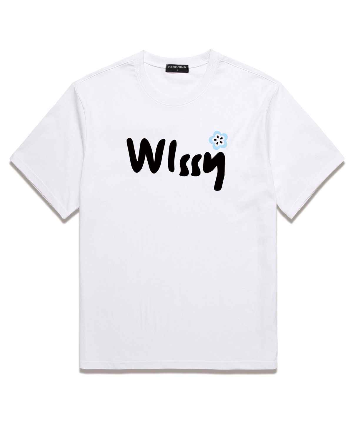위씨(WISSY) Wissy Bloom 반팔 티셔츠 (WS032) 화이트