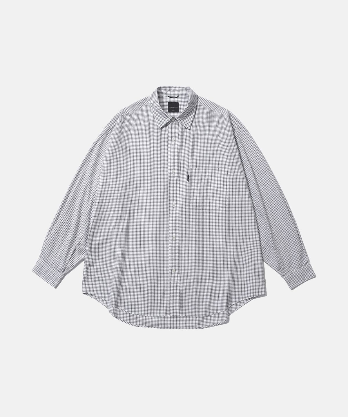 모이프(MOIF) [SS26] UNIFORM SHIRT / WHITE GRID