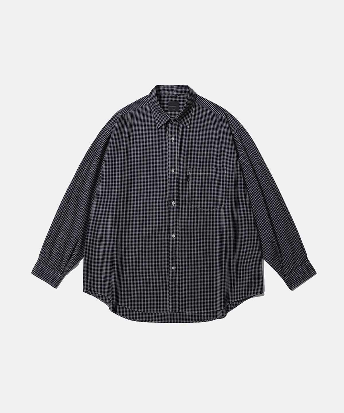 모이프(MOIF) [SS26] UNIFORM SHIRT / BLACK GRID