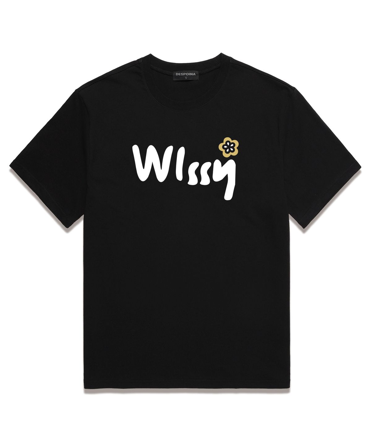 위씨(WISSY) Wissy Bloom 반팔 티셔츠 (WS032) 블랙