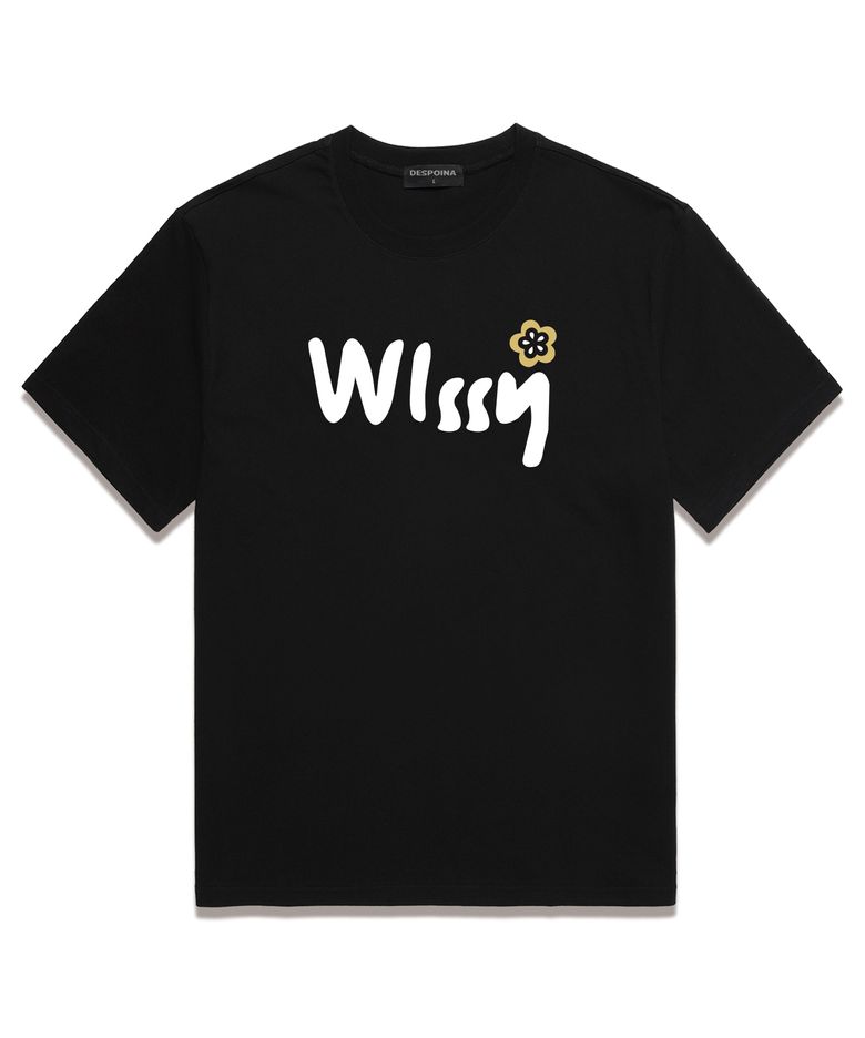 [한정특가] Wissy Bloom 반팔 티셔츠 (WS032) 블랙