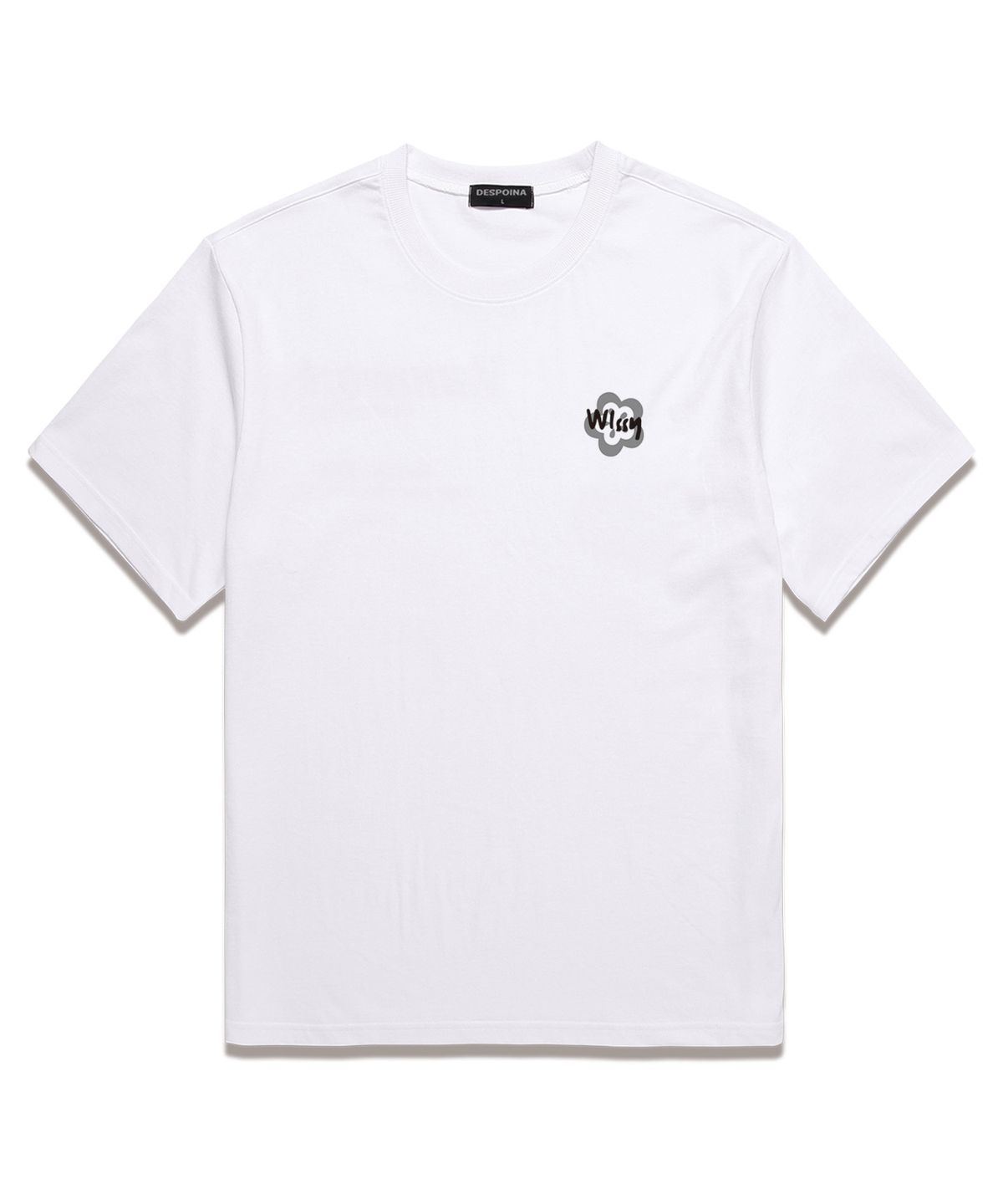 위씨(WISSY) Mini Mark 반팔 티셔츠 (WS033) 화이트