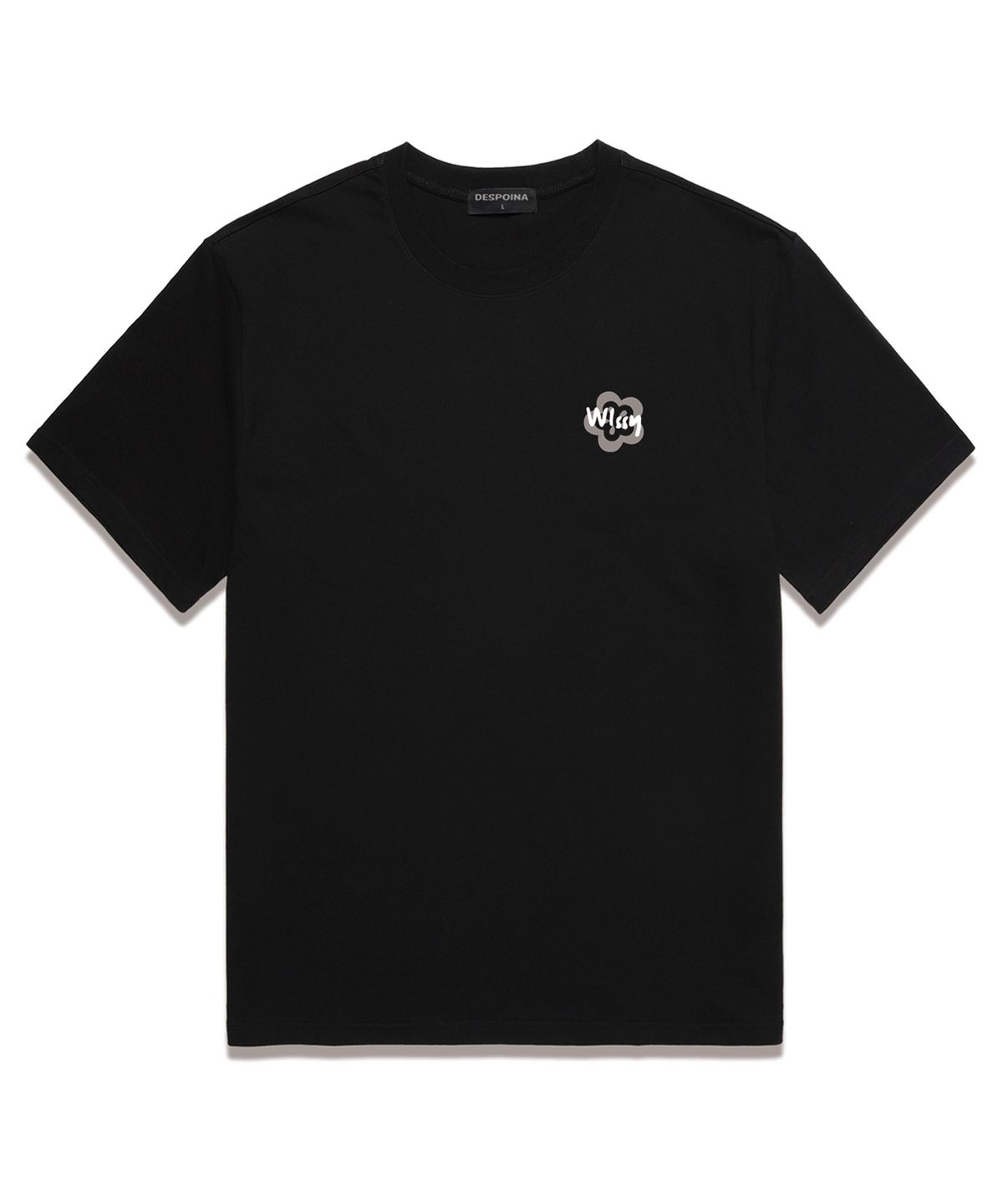 위씨(WISSY) Mini Mark 반팔 티셔츠 (WS033) 블랙