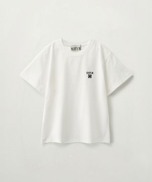 (K) 수피마 베이직 크루넥 반팔 티셔츠 화이트