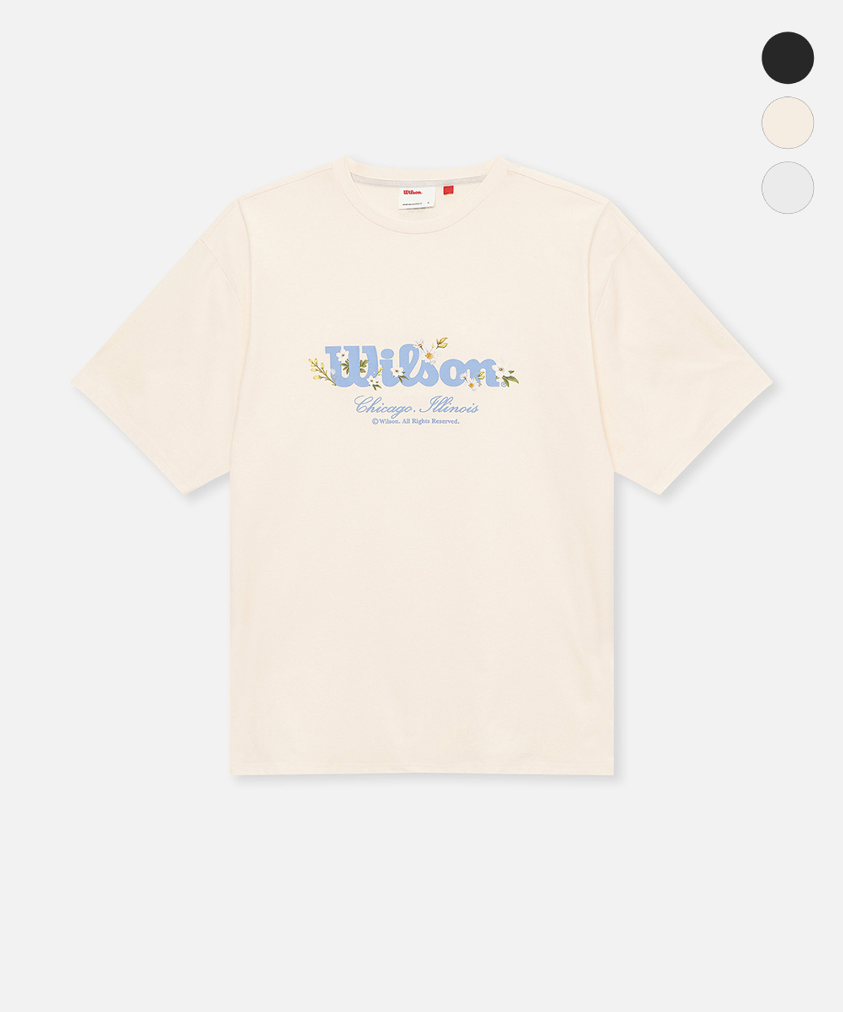 윌슨(WILSON) 퓨어드라이 블라썸 티셔츠 UNI (3color)